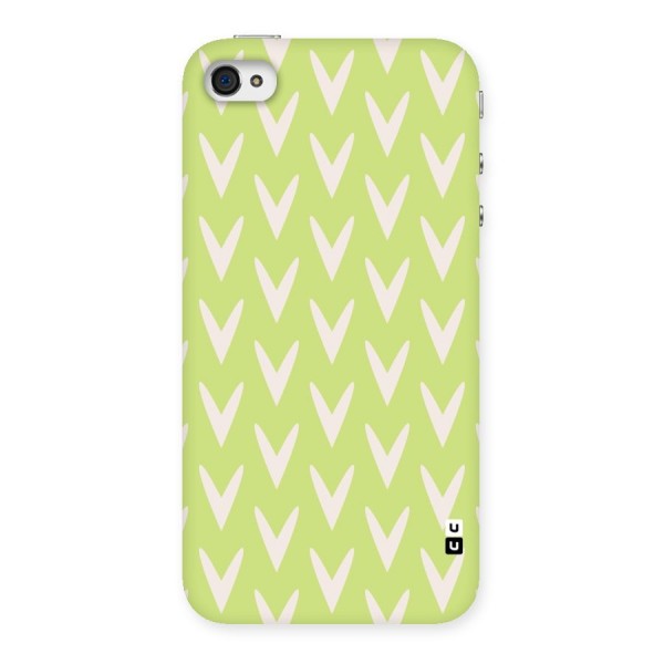 Pastel Green Grass Back Case for iPhone 4 4s