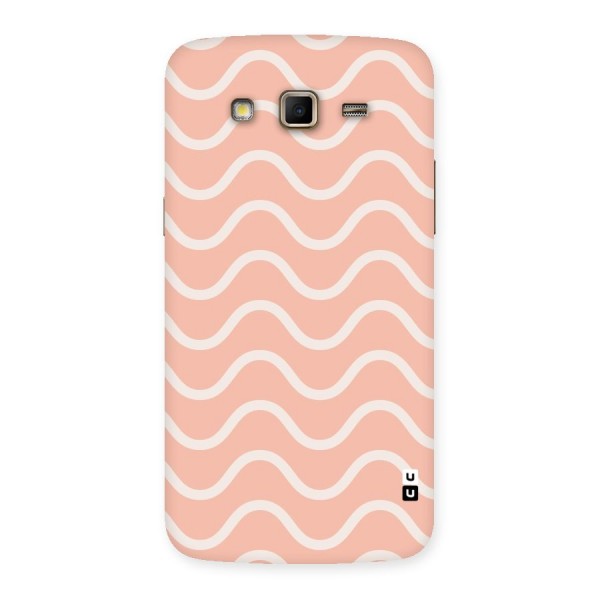 Pastel Peach Waves Back Case for Samsung Galaxy Grand 2