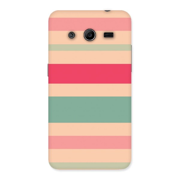 Pastel Stripes Vintage Back Case for Galaxy Core 2