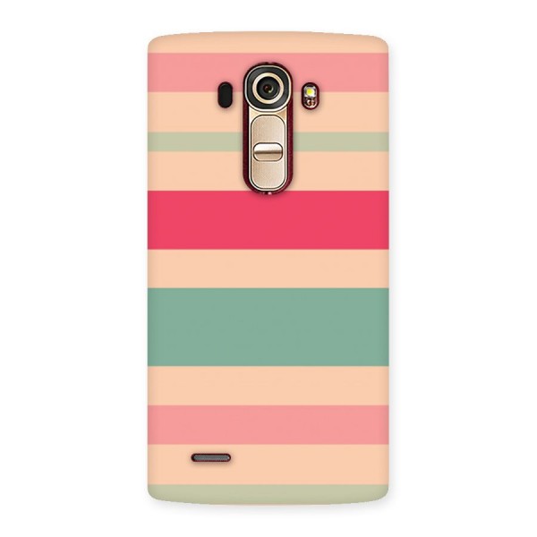 Pastel Stripes Vintage Back Case for LG G4