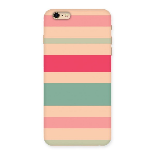 Pastel Stripes Vintage Back Case for iPhone 6 Plus 6S Plus