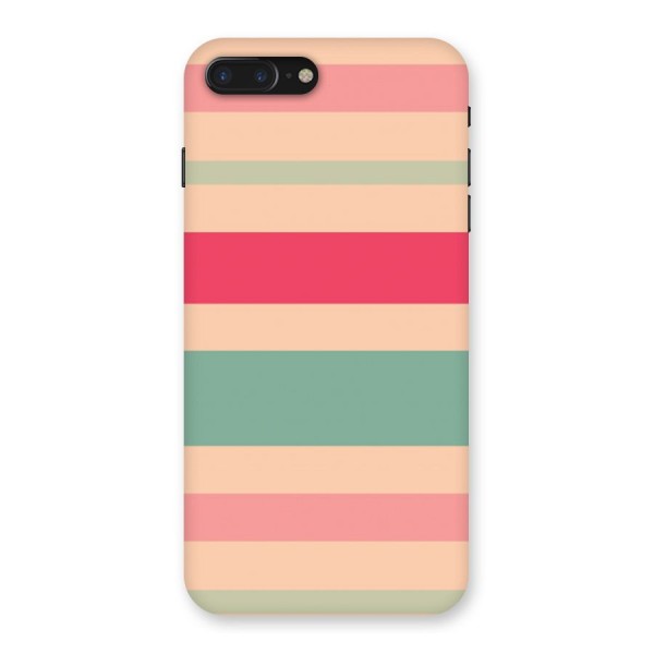 Pastel Stripes Vintage Back Case for iPhone 7 Plus
