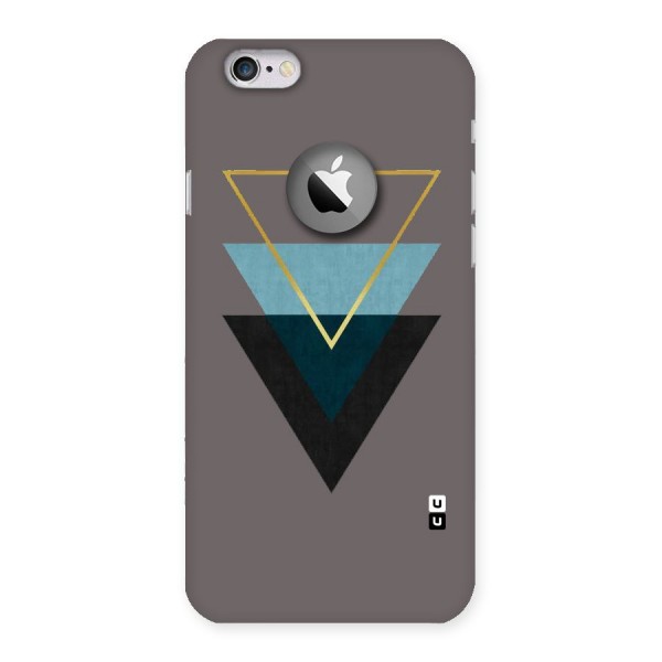 Pastel Triangle Back Case for iPhone 6 Logo Cut