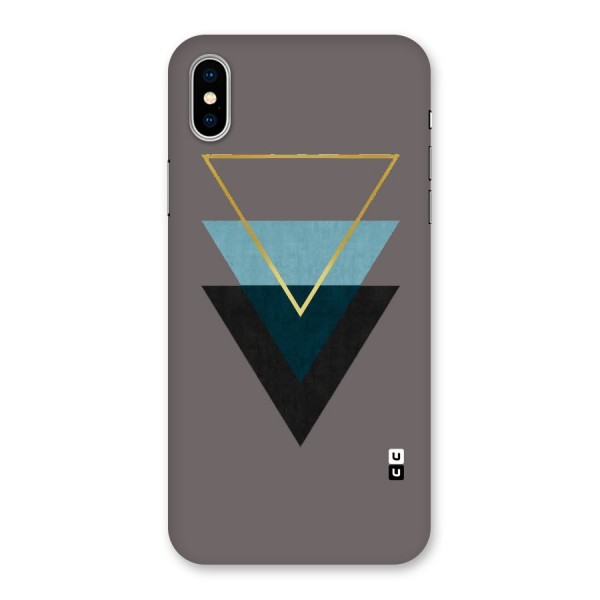 Pastel Triangle Back Case for iPhone X