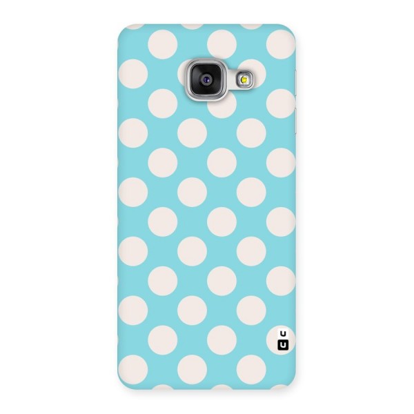 Pastel White Polka Dots Back Case for Galaxy A3 2016