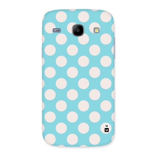 Pastel White Polka Dots Back Case for Galaxy Core