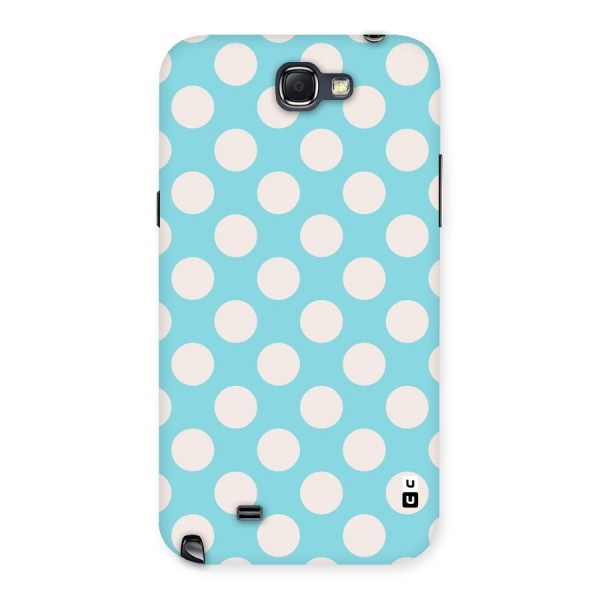 Pastel White Polka Dots Back Case for Galaxy Note 2