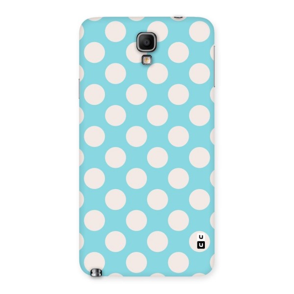 Pastel White Polka Dots Back Case for Galaxy Note 3 Neo