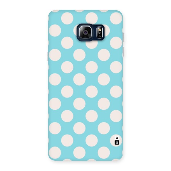 Pastel White Polka Dots Back Case for Galaxy Note 5