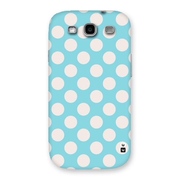 Pastel White Polka Dots Back Case for Galaxy S3