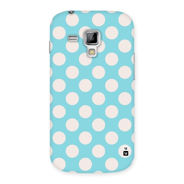 Pastel White Polka Dots Back Case for Galaxy S Duos