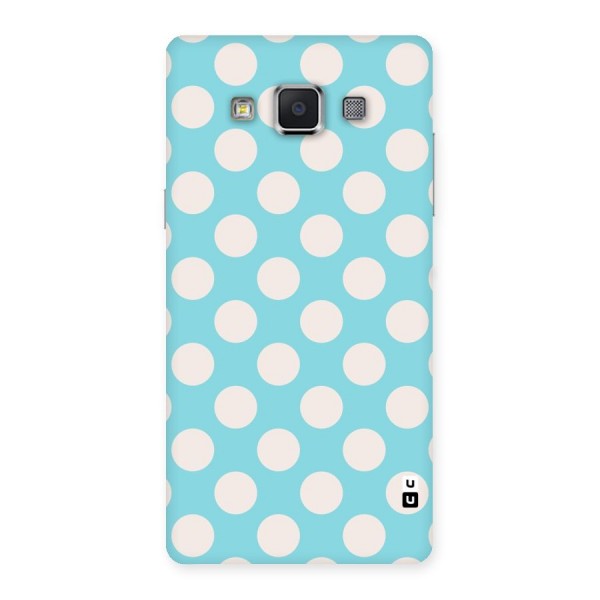 Pastel White Polka Dots Back Case for Samsung Galaxy A5