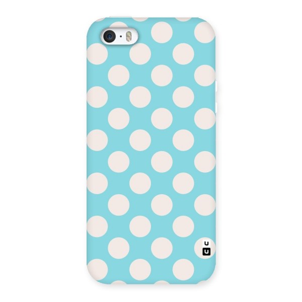 Pastel White Polka Dots Back Case for iPhone 5 5S
