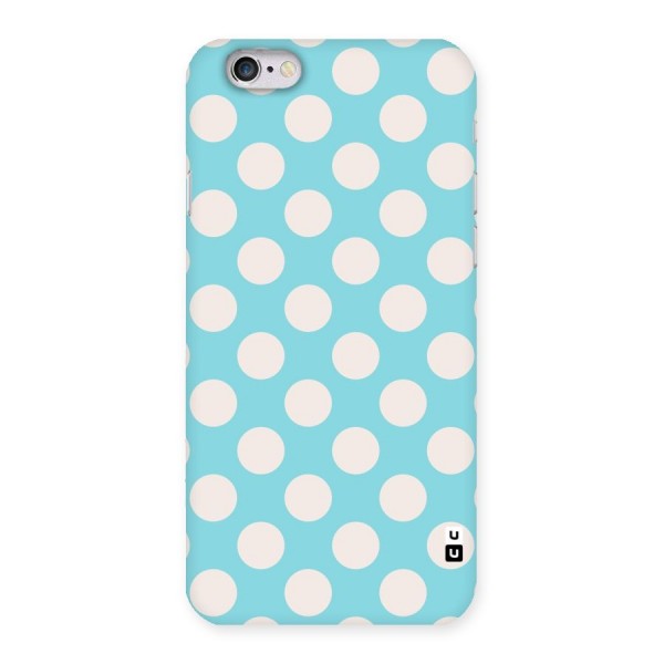 Pastel White Polka Dots Back Case for iPhone 6 6S
