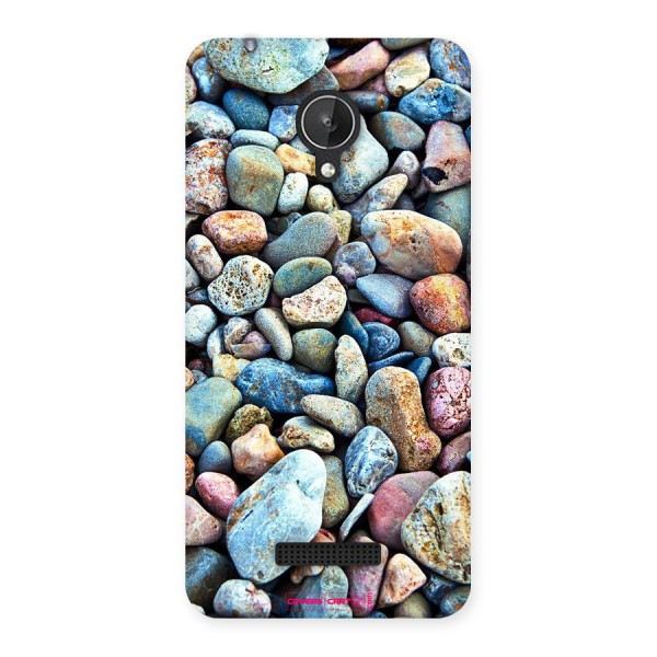 Pebbles Back Case for Micromax Canvas Spark Q380