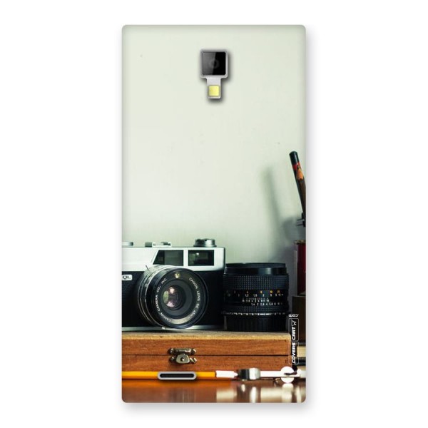 Photographer Desk Back Case for Micromax Canvas Xpress A99