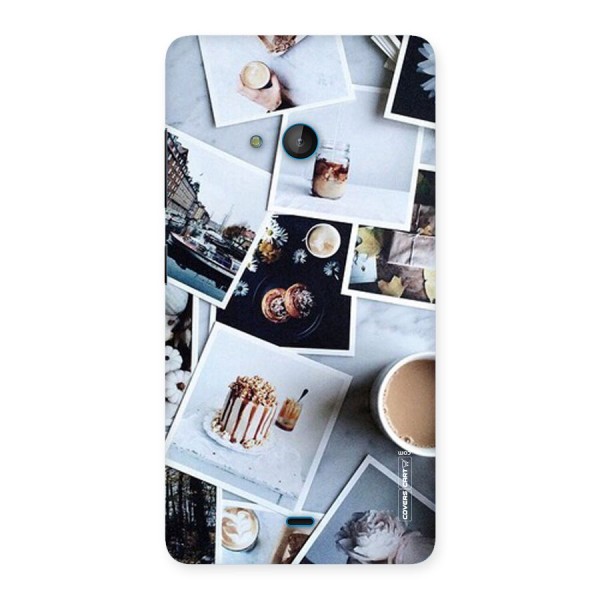 Pictures Coffee Back Case for Lumia 540
