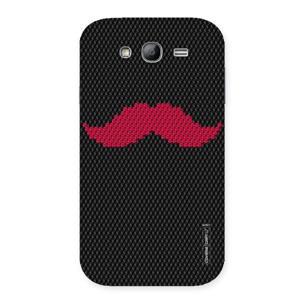 Pink Moustache Back Case for Galaxy Grand