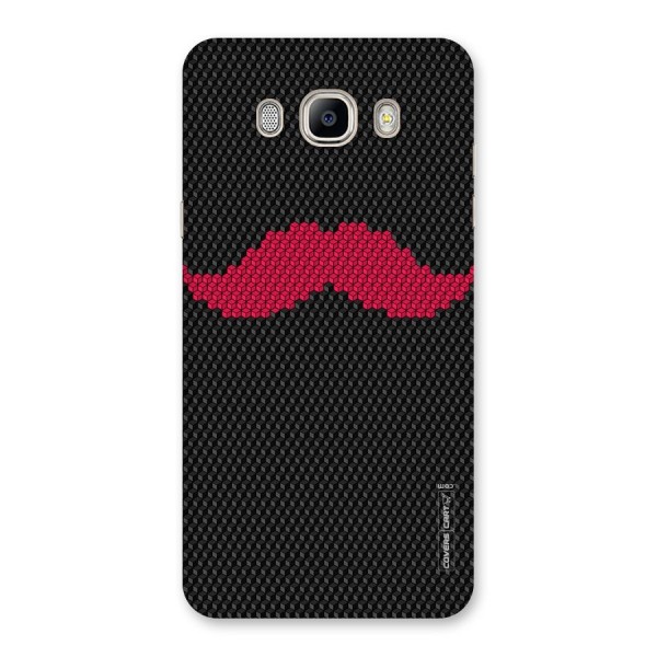 Pink Moustache Back Case for Galaxy On8