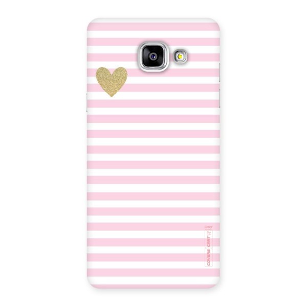 Pink Stripes Back Case for Galaxy A5 2016