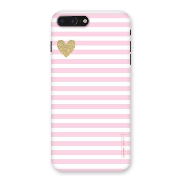 Pink Stripes Back Case for iPhone 7 Plus