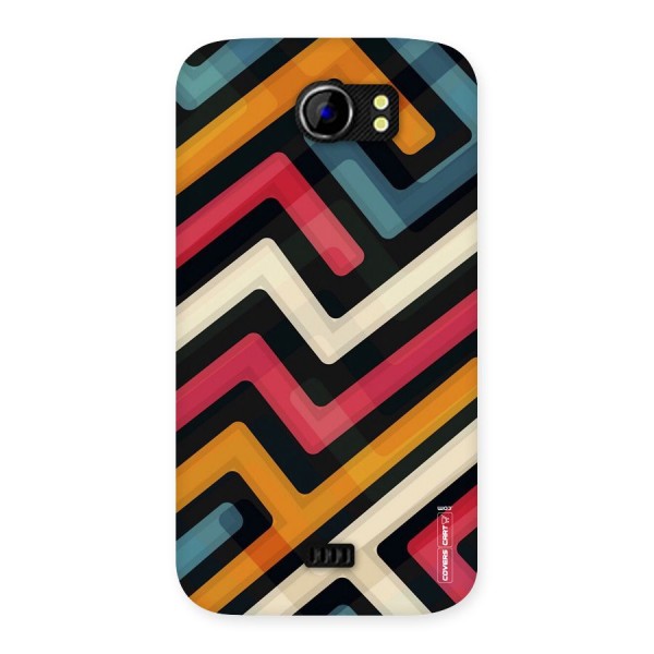 Pipelines Back Case for Micromax Canvas 2 A110