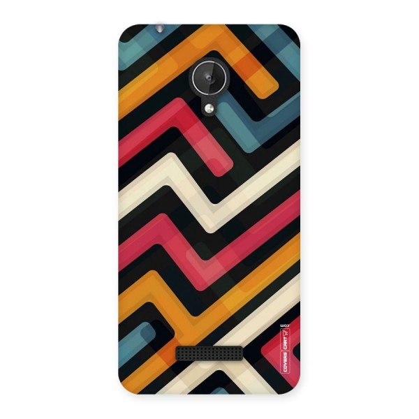Pipelines Back Case for Micromax Canvas Spark Q380