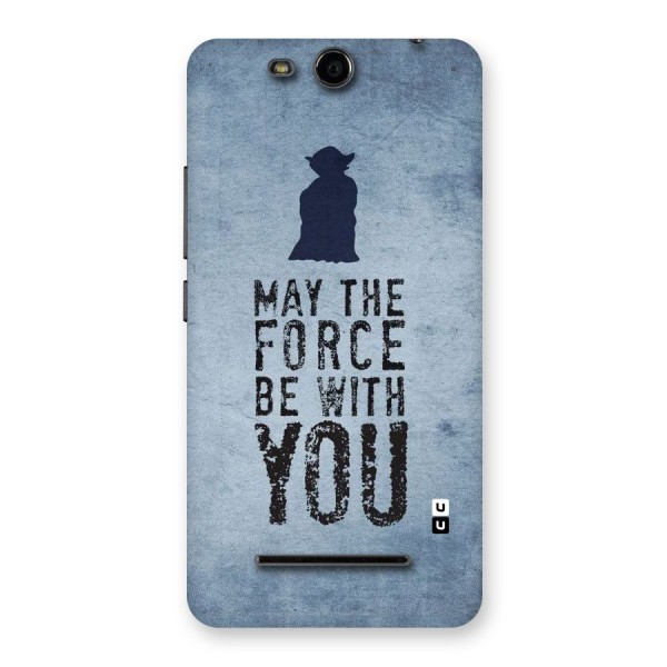 Power With You Back Case for Micromax Canvas Juice 3 Q392