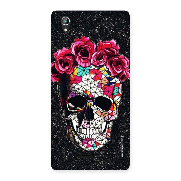 Pretty Dead Face Back Case for Lava Iris 800
