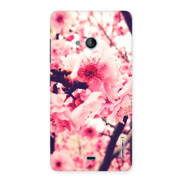 Pretty Pink Flowers Back Case for Lumia 540
