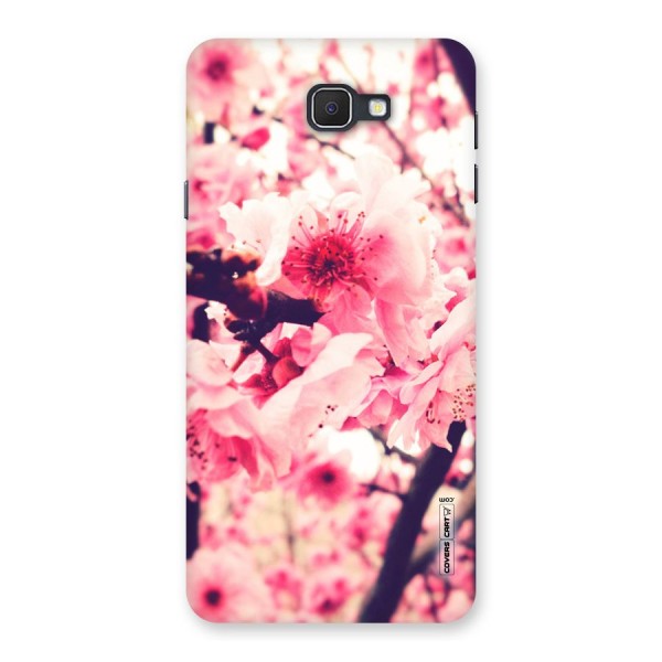 Pretty Pink Flowers Back Case for Samsung Galaxy J7 Prime