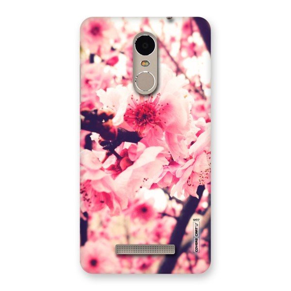 Pretty Pink Flowers Back Case for Xiaomi Redmi Note 3