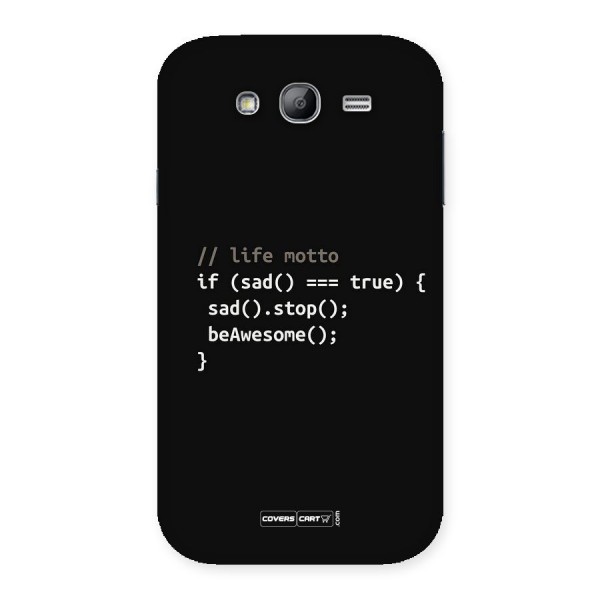 Programmers Life Back Case for Galaxy Grand