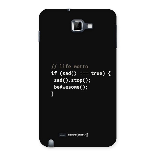 Programmers Life Back Case for Galaxy Note