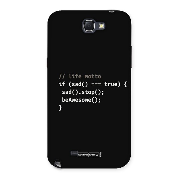 Programmers Life Back Case for Galaxy Note 2
