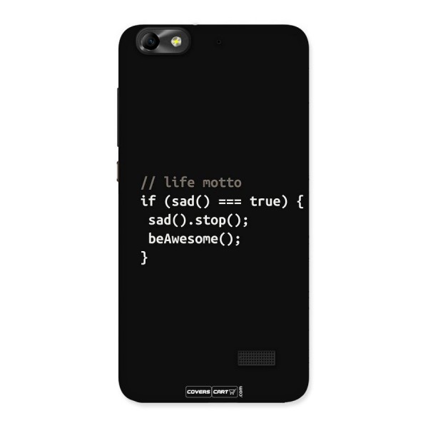 Programmers Life Back Case for Honor 4C