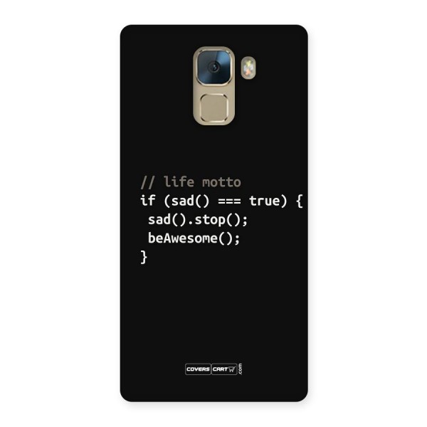 Programmers Life Back Case for Huawei Honor 7