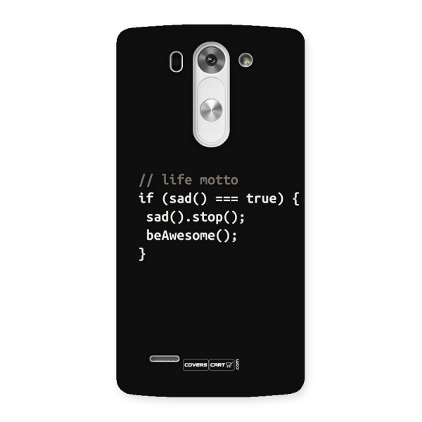 Programmers Life Back Case for LG G3 Beat
