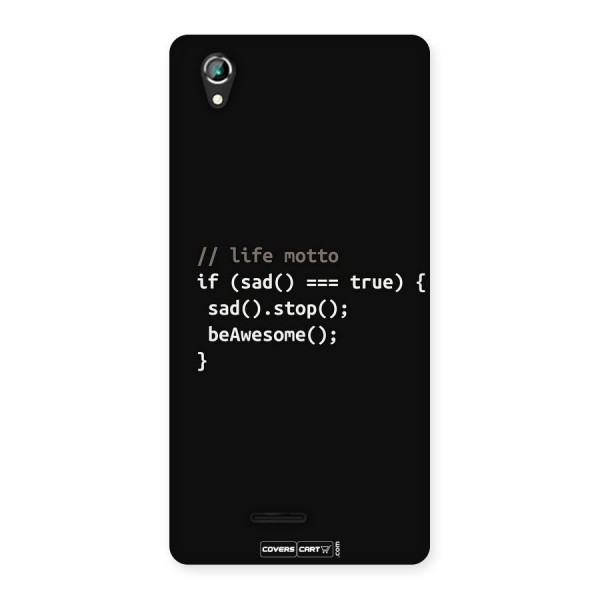 Programmers Life Back Case for Lava Iris 800