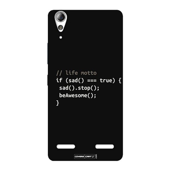 Programmers Life Back Case for Lenovo A6000 Plus
