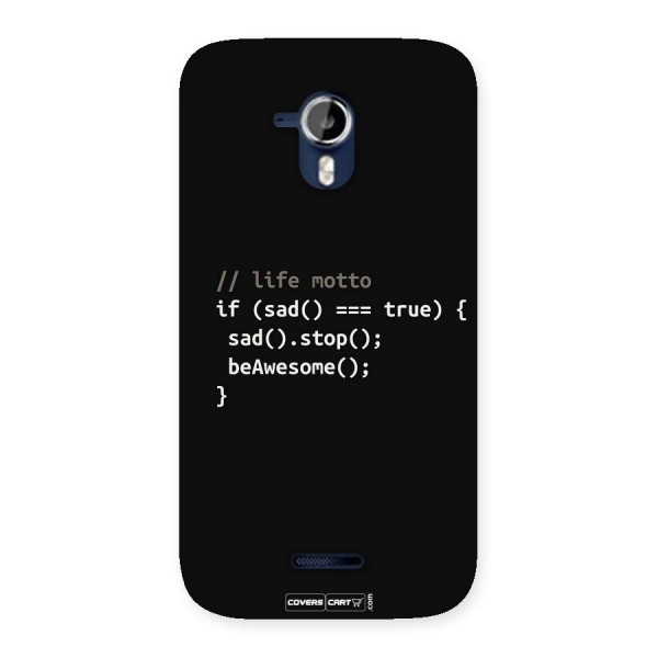 Programmers Life Back Case for Micromax Canvas Magnus A117