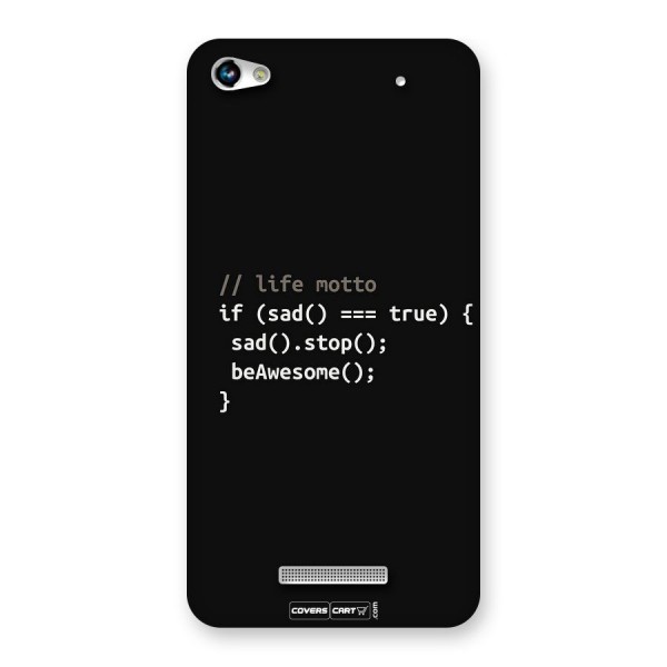 Programmers Life Back Case for Micromax Hue 2