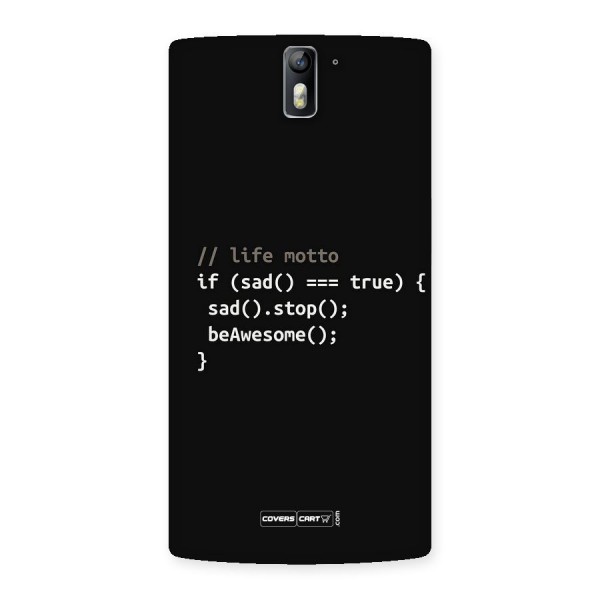 Programmers Life Back Case for One Plus One
