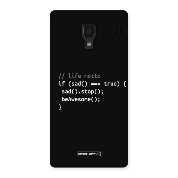 Programmers Life Back Case for Redmi 1S