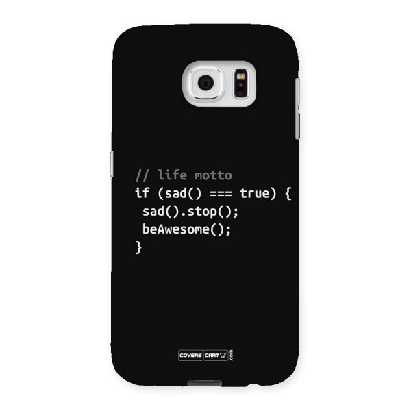 Programmers Life Back Case for Samsung Galaxy S6
