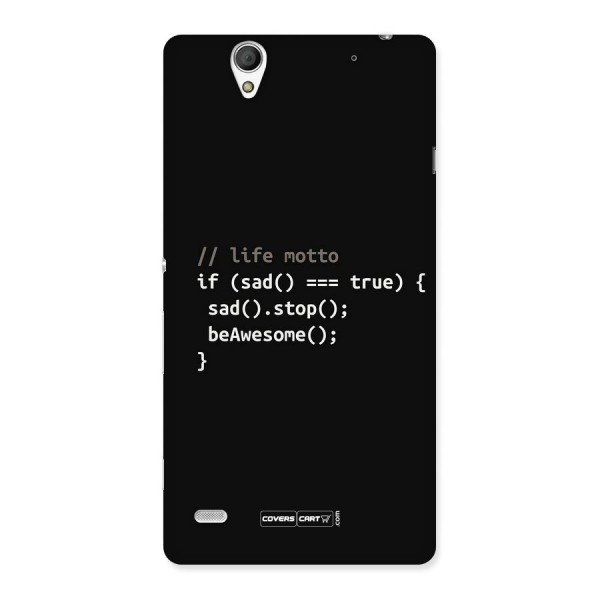 Programmers Life Back Case for Sony Xperia C4