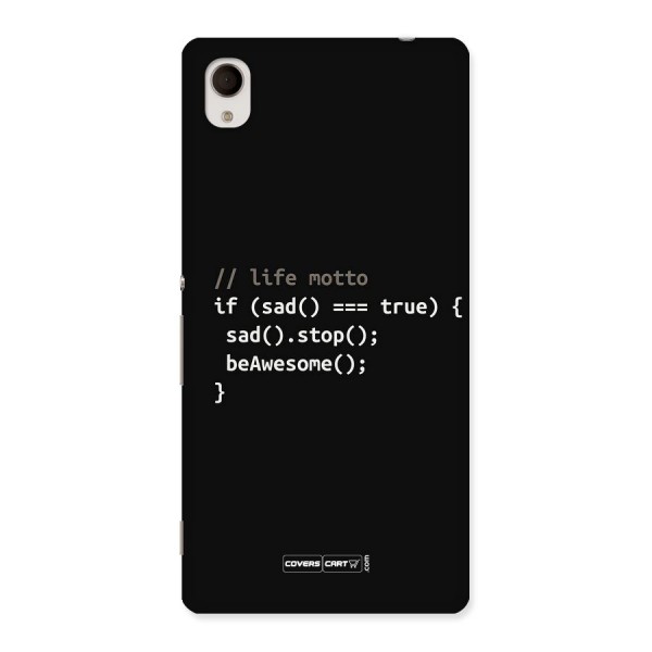 Programmers Life Back Case for Sony Xperia M4