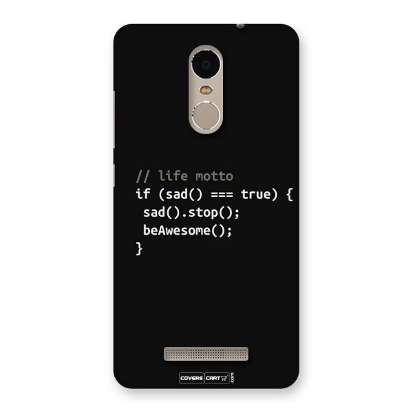 Programmers Life Back Case for Xiaomi Redmi Note 3