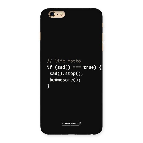 Programmers Life Back Case for iPhone 6 Plus 6S Plus