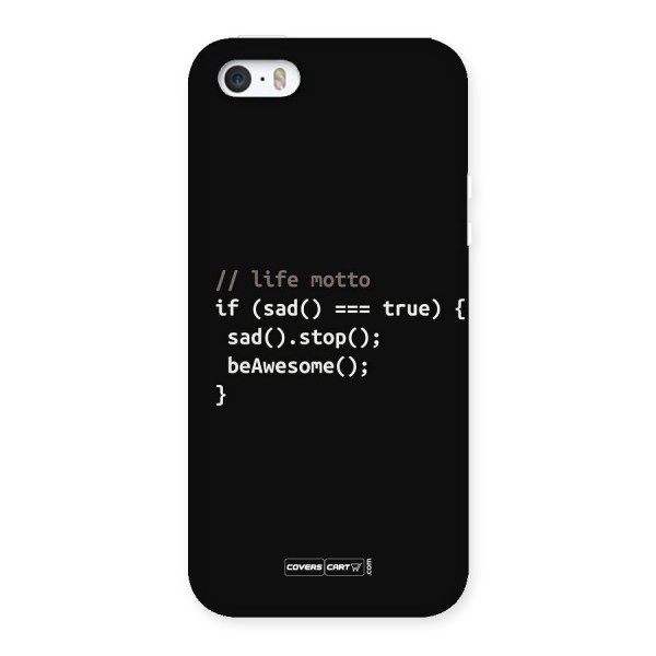 Programmers Life Back Case for iPhone SE